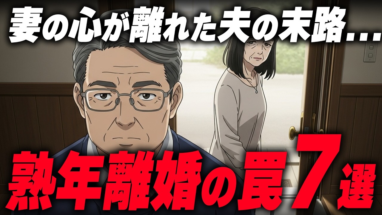「妻の心が離れた夫の末路…」60代70代を襲う熟年離婚の罠7選｜老後の夫婦関係の現実