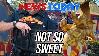 Homeless Man Shoves Candy Down Deputy's Body Armor, Smellephants Appear at Magic Kingdom