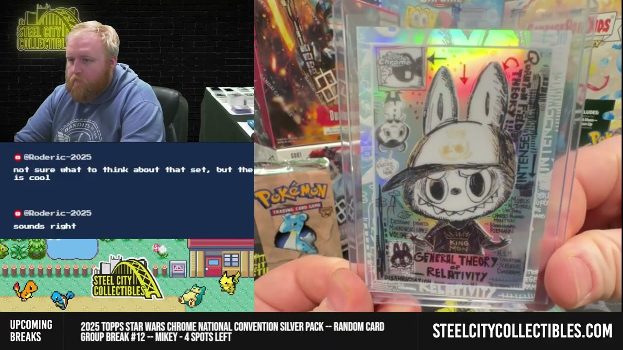 Красная Соня, Topps Chrome Labubu x2, GCG Dual Impact — личная пауза для Родерика