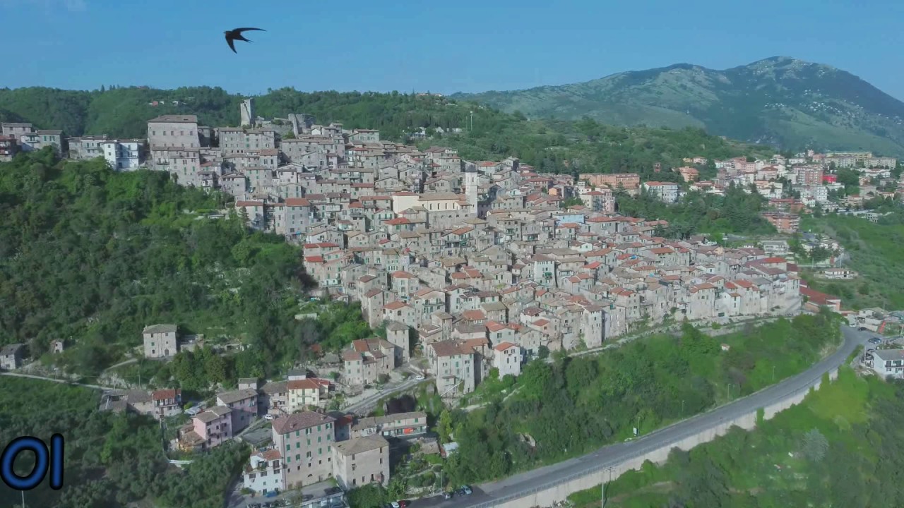 Fly over Olevano Romano