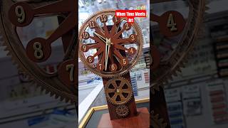 This Clock Will Make Your Table &amp; Home Look Royal 😍 | Unique Gear Clock Design | Tiktikhub