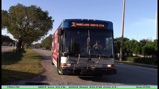 Miami Dade Transit bus action around the city 2021 edition part 1.