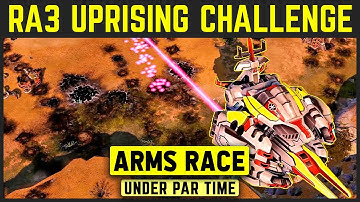 C&C Red Alert 3 Uprising - Challenge - Arms Race - Under Par Time [1080p]