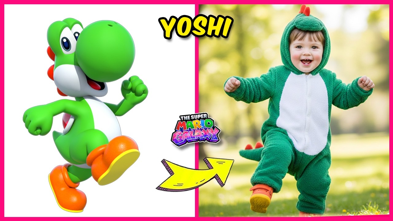 🍄🪙The Mario Movie as BABIES 👶 Guess the Voice Quiz: Mario, Yoshi, Peach, Bowser