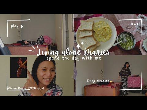Resetting my space & fulfilling a childhood dream 💕|| Living Alone Diaries🎀