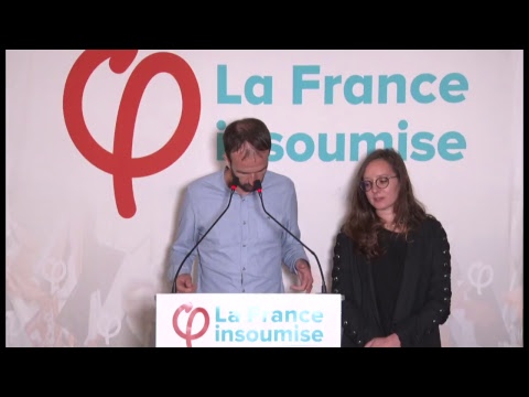 EN DIRECT - Conférence de presse de la France insoumise - #ConfPresseFi