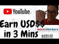 How To Earn USD$ in 3 Minutes With Microworkers.com -TTV-Youtube:Watch+Like+Comment+Share+Subcribe