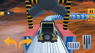Impossible Jeep Stunt Driving Impossible Tracks - Jeep Driving Simulator - Android Gameplay screenshot 1