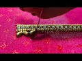 Trending Aari embroidery design// Aari work for beginners