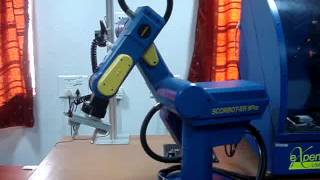 shoulder movement-Scorbot ER9 -CIM lab IITKGP