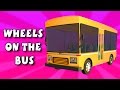 Wheels on the bus  3d animation nursery rhyme  kidzone