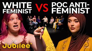 White Feminist vs POC AntiFeminist | Middle Ground