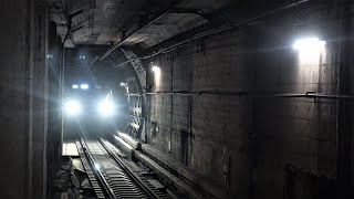 相鉄 21000系 (21101×8) 東京メトロ南北線 試運転 四ツ谷駅到着