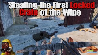 I stole the First Locked Crate of the Wipe