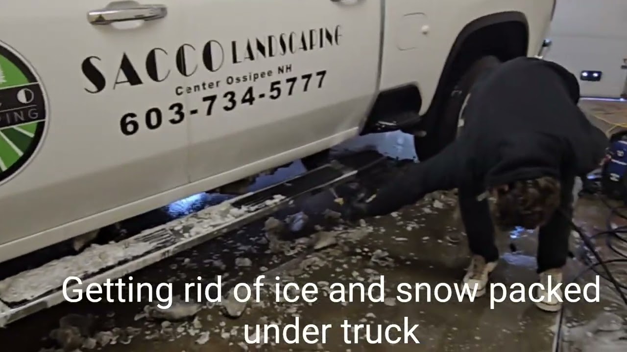 Removing road salt from the chevy