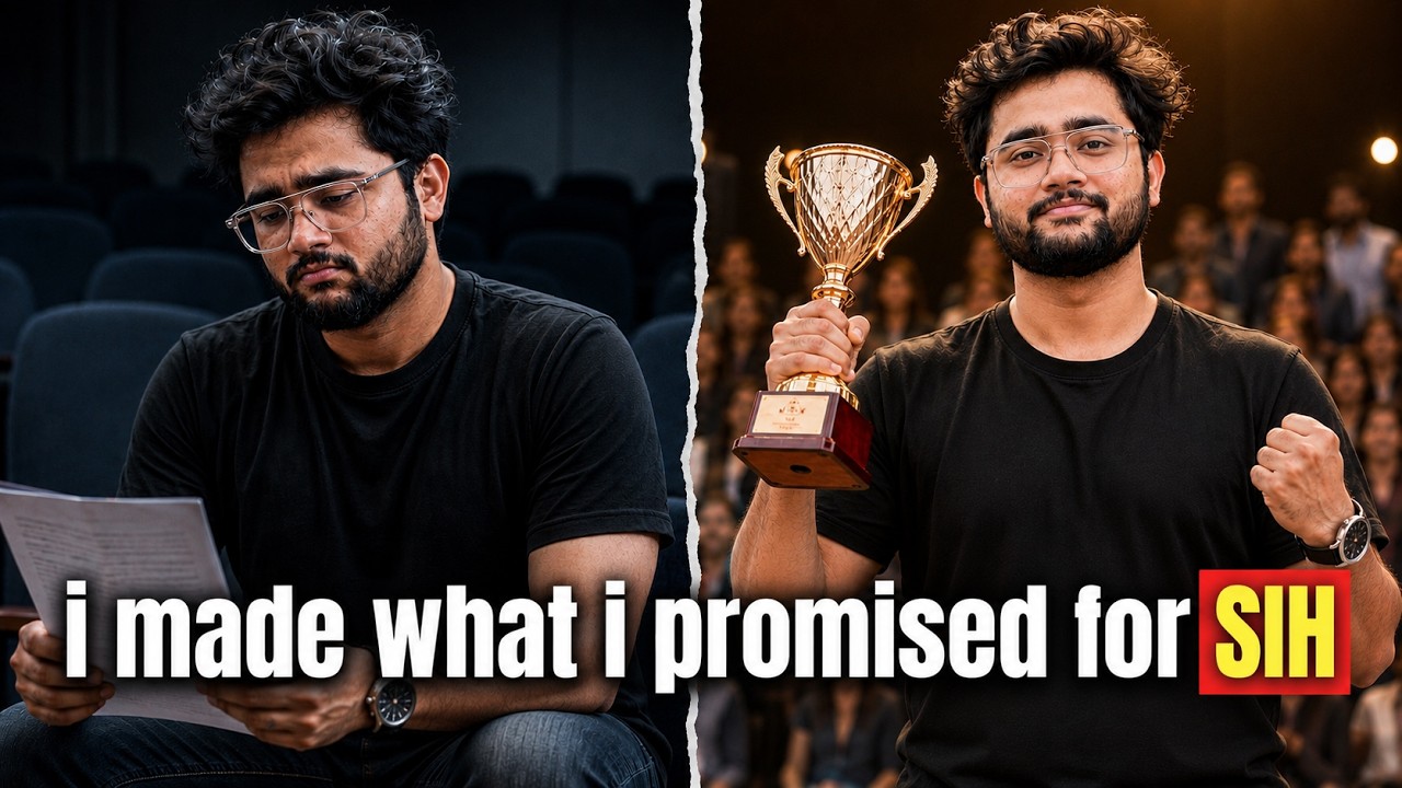 The Only Video You Need to Watch for Smart India Hackathon 2026