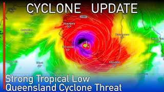 A Strong Cyclone is Developing Near Queensland Today, and is Expected to Become a Category 2 Cyclone