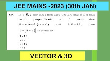 If a,b,c are three non zero vectors &n is a unit vector perpendicular to c such that a=alpha b -n, &
