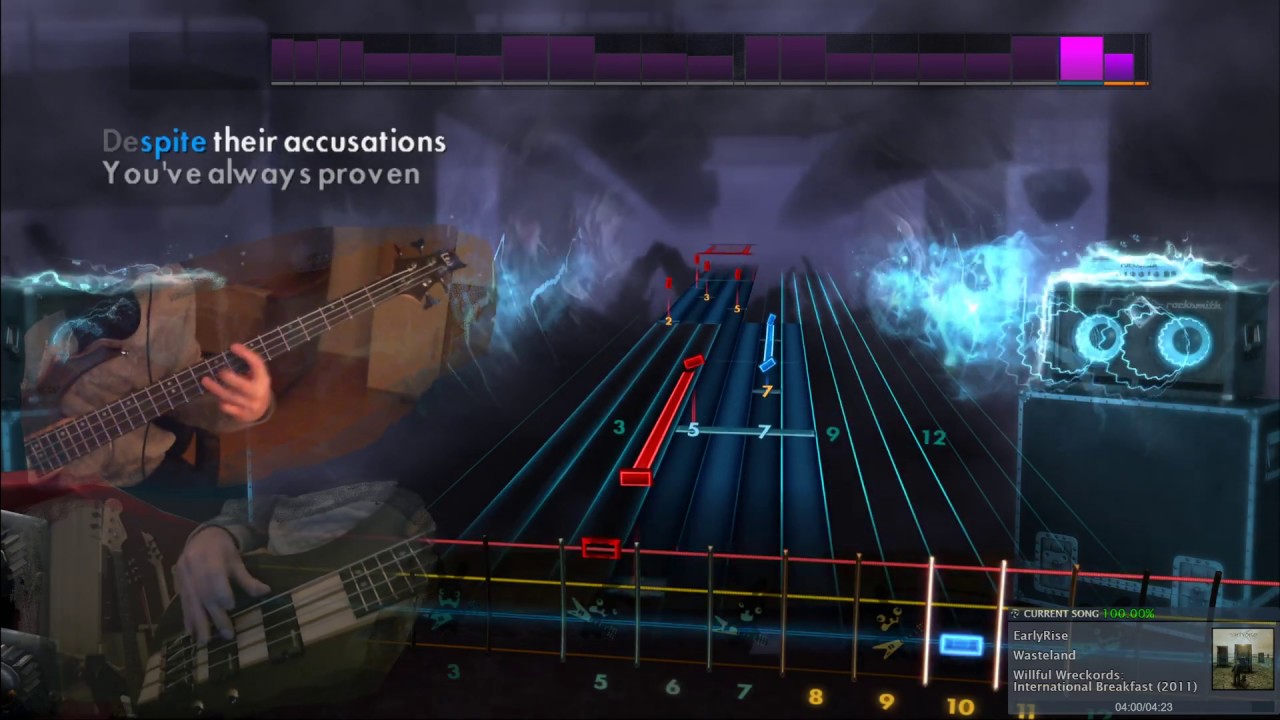 Rocksmith 2014 E-Bass (EarlyRise - Wasteland)
