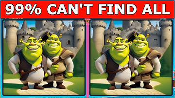 Can You Spot the Three Differences? - Challenging Visual Puzzle Game | Find 3 Differences