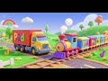 🚚🚂 Trucks, Trains, and Phonics Song | Nursery Rhymes &amp; Kids Songs 🔤🎶