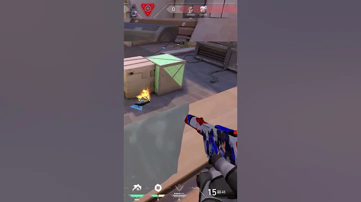 It's not over until I win | Valorant   [Wait for Teammates Reactions] #shorts #youtubeshorts