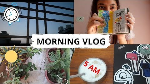 Morning Vlog// 5 AM!?¿// Tea , Journaling, chit-chat //Pragya Arya //PA1