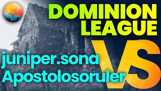 Dominion League S67 C1 vs Apostolosoruler