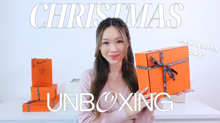 CHRISTMAS UNBOXING 2025 🎄🎁  Another Quota Bag Reveal 💖