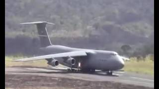 C-5 Galaxy Take Off From A Short Runway