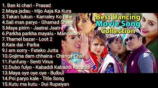 Nepali Famous Dancing Movie Songs  Audio Jukebox  Dancing Nepali Filmy Songs  Jukebox Nep