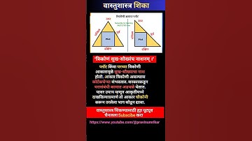 Trikon aakar plot vastushastra in vastu | learn vastutips #vastushastra #shortsfeed #shorts