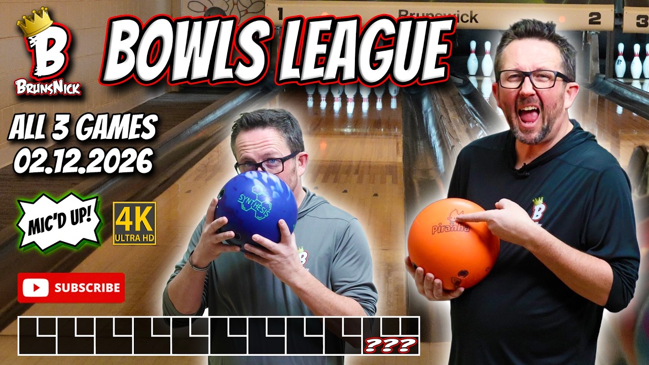 MISSED 300 BY 1 BAD SHOT! 😫 | BrunsNick Bowls League! | HOUSE -OF- PAIN | 02.12.2026