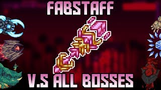 The fabstaff is hands down most powerful staff in calamity mod!
although it's dps rather low when used against dummies and such,
amazing agai...