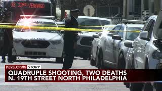 Police: 2 dead, 2 injured in quadruple shooting