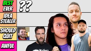 I Made A Tier List Of The Jiu Jitsu YouTubers