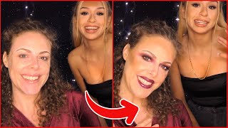 ASMR Juni gives Corrina A BEAUTIFUL Makeover, Soft Spoken, Tingles (Makeup ASMR) screenshot 4