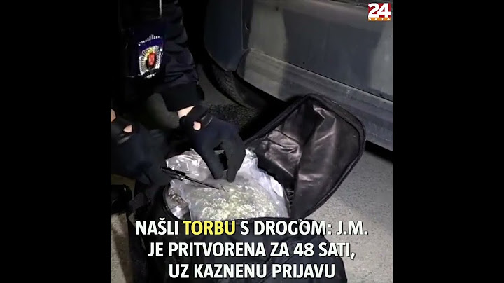 Učenica srednje škole pala je sa skoro 9 kila 'trave'! Pogledajte kako je izvlače iz žuto Smarta