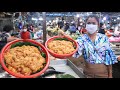 Buy fish eggs from the market for cooking / Fish egg fried rice recipe / By Countryside Life TV