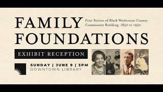 AACHM Family Foundations Exhibit Reception