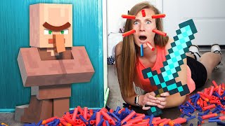 Nerf War: EPIC Villager Battle | Nerf meets Minecraft by CCMegaproductions 45,428 views 2 years ago 12 minutes, 40 seconds