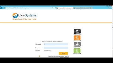 Cionsystems Enterprise Self Service with openldap