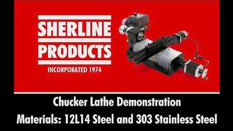 CNC Chucker Lathe Demonstration