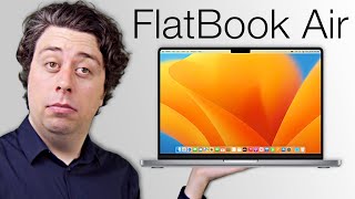 ПАРОДИЯ M2 MacBook Air — «FlatBook Air»