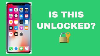 how to check if an iphone is unlocked? 🤔
