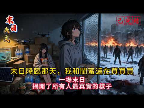 【末日生存】我和閨蜜的奇葩囤貨日常，結果真的迎來世界末日了...🤣（最後竟然靠這些活下來！）#末世#完结文#小说#小说推荐