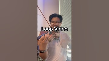 My first time trying loop video #forfun #music #violin #shorts