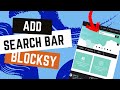 Add search bar to Blocksy Mobile!