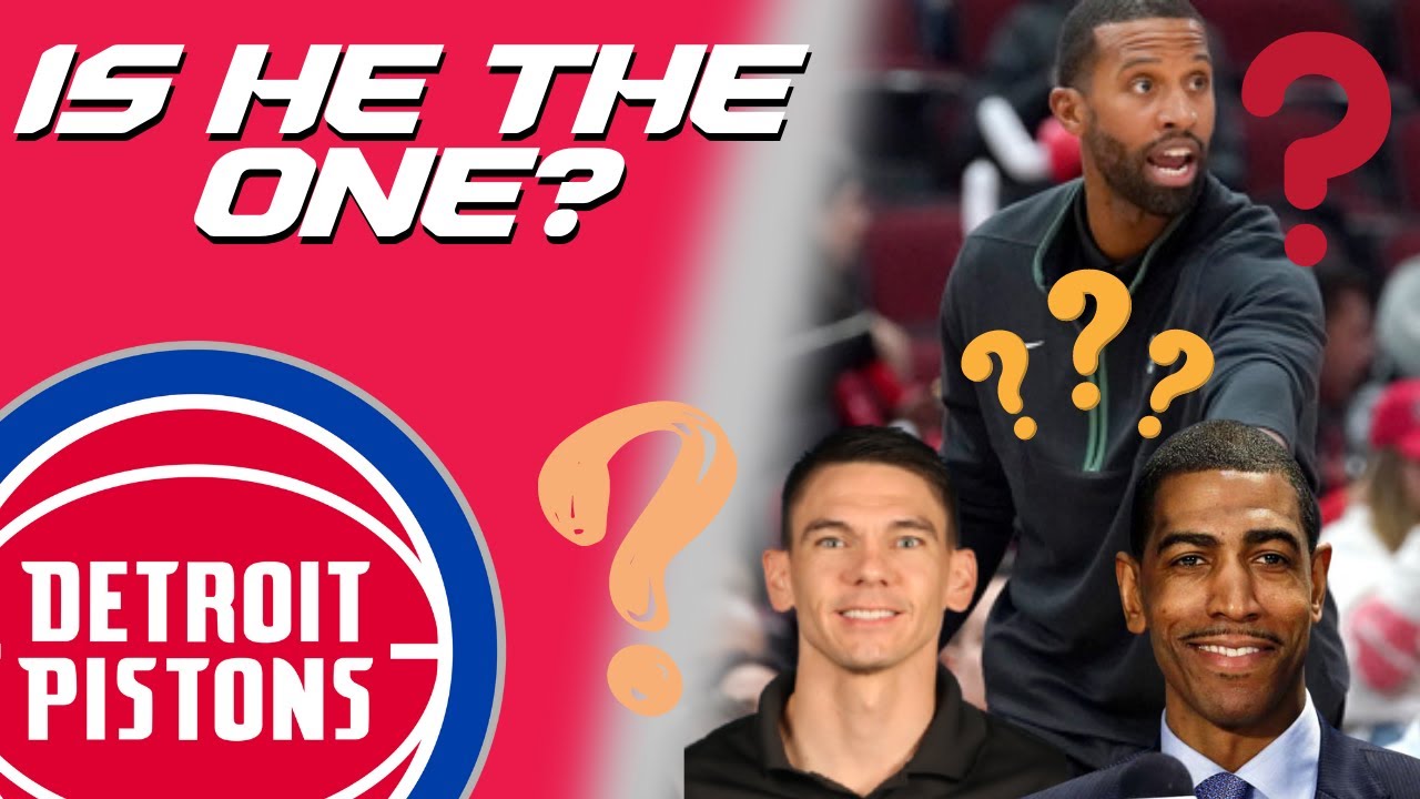Did The Detroit Pistons Just Find Their New Head Coach? YouTube