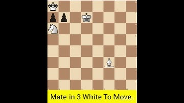 Chess Puzzle-646. Find Checkmate in 3 Moves For White #chess #chesscom #checkmateinthree #puzzle